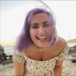 Light and airy floral dress